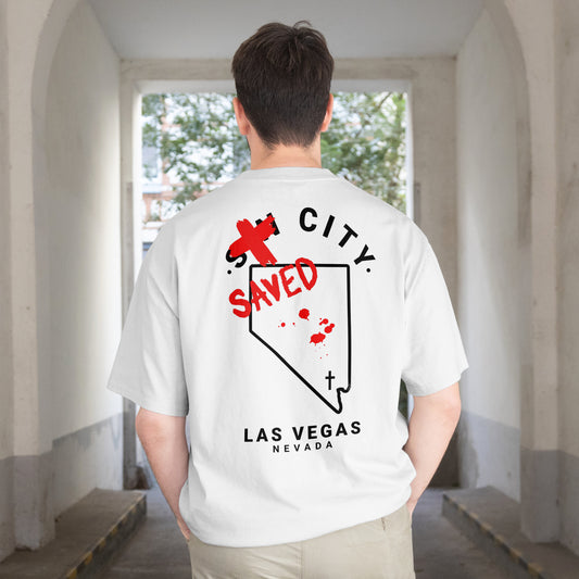 SAVED CITY Garment Dye Tee