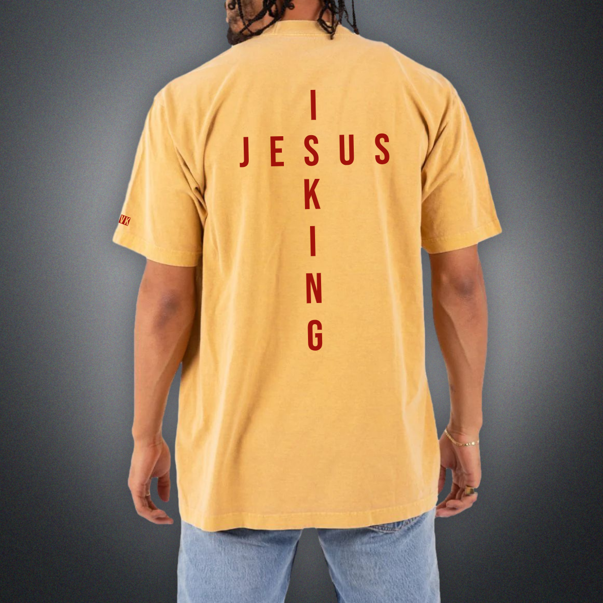 JESUS IS KING Garment Dye Tee
