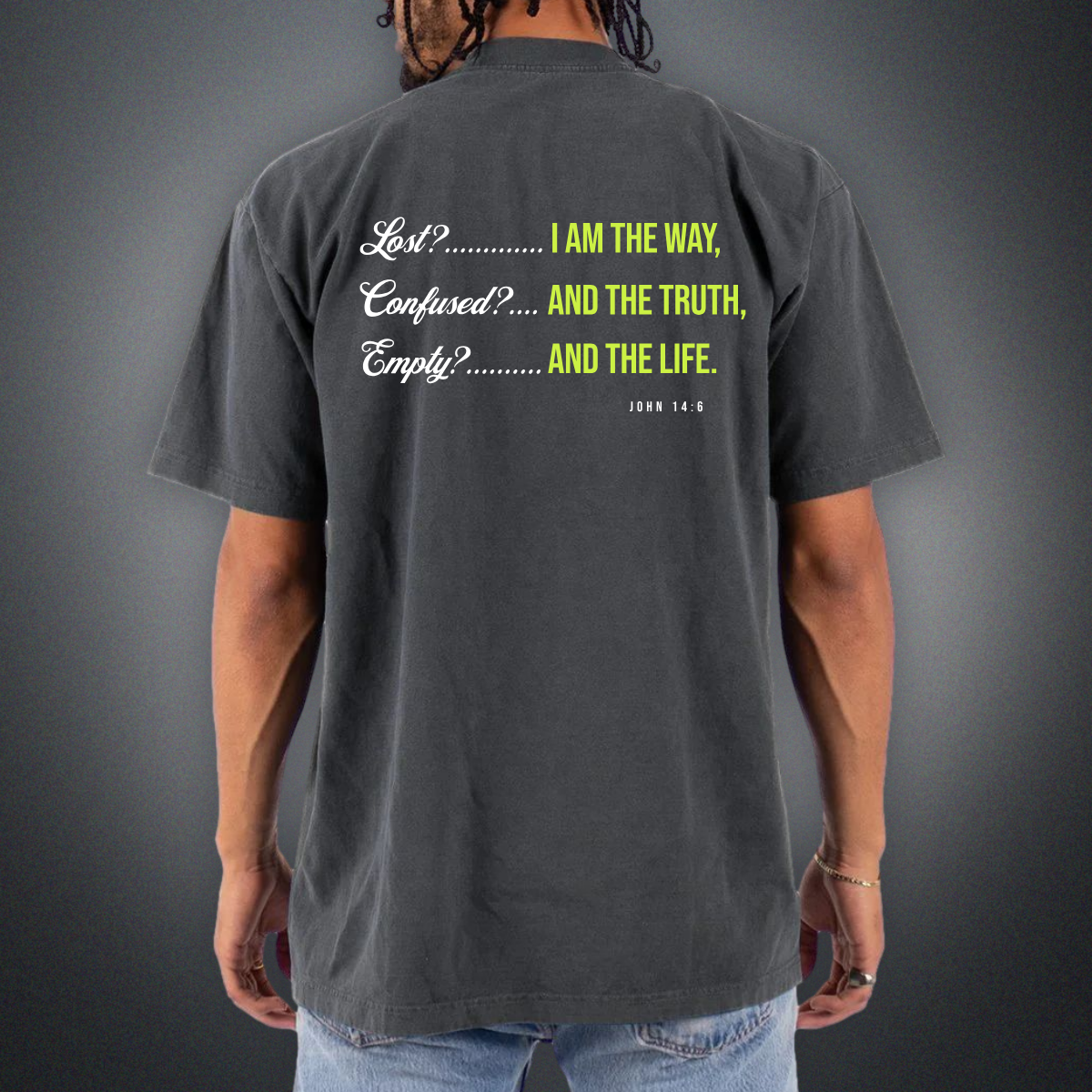 THE ANSWER Garment Dye Tee