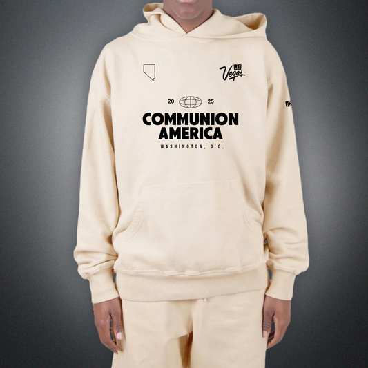 LIMITED EDITION Communion America 2025 Garment Dye Hoodie