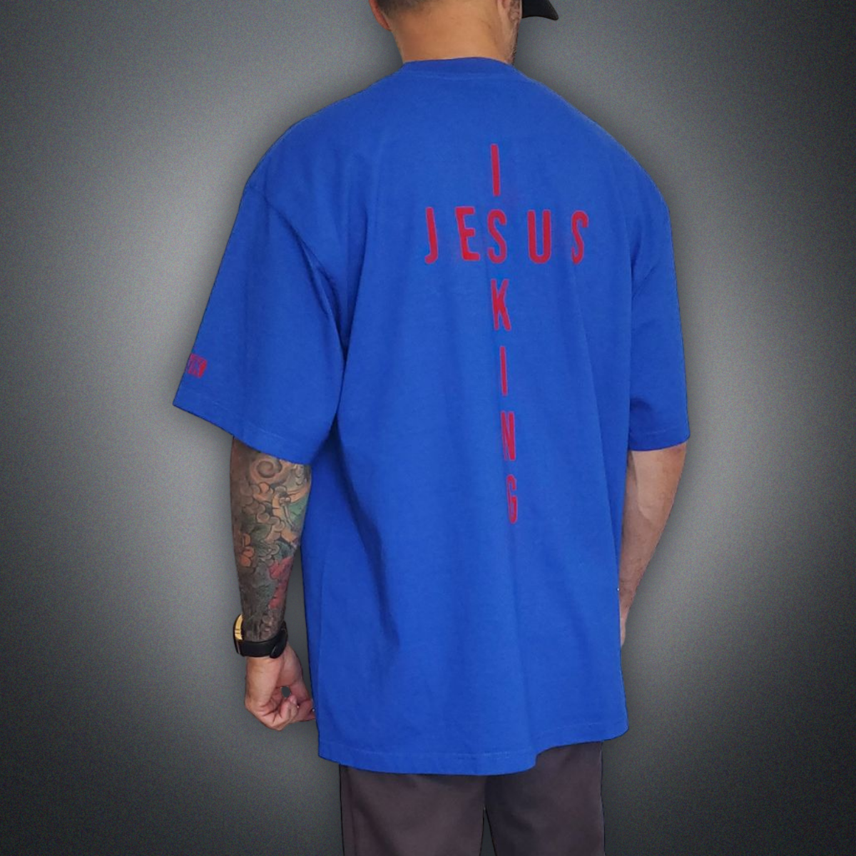 JESUS IS KING Garment Dye Tee