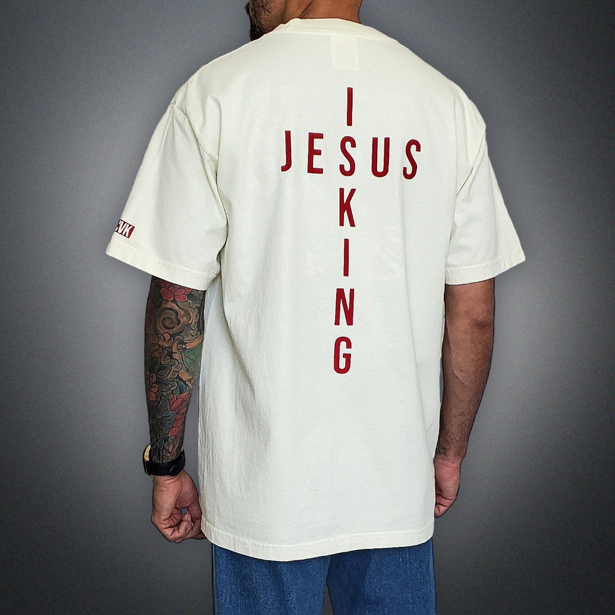 JESUS IS KING Garment Dye Tee
