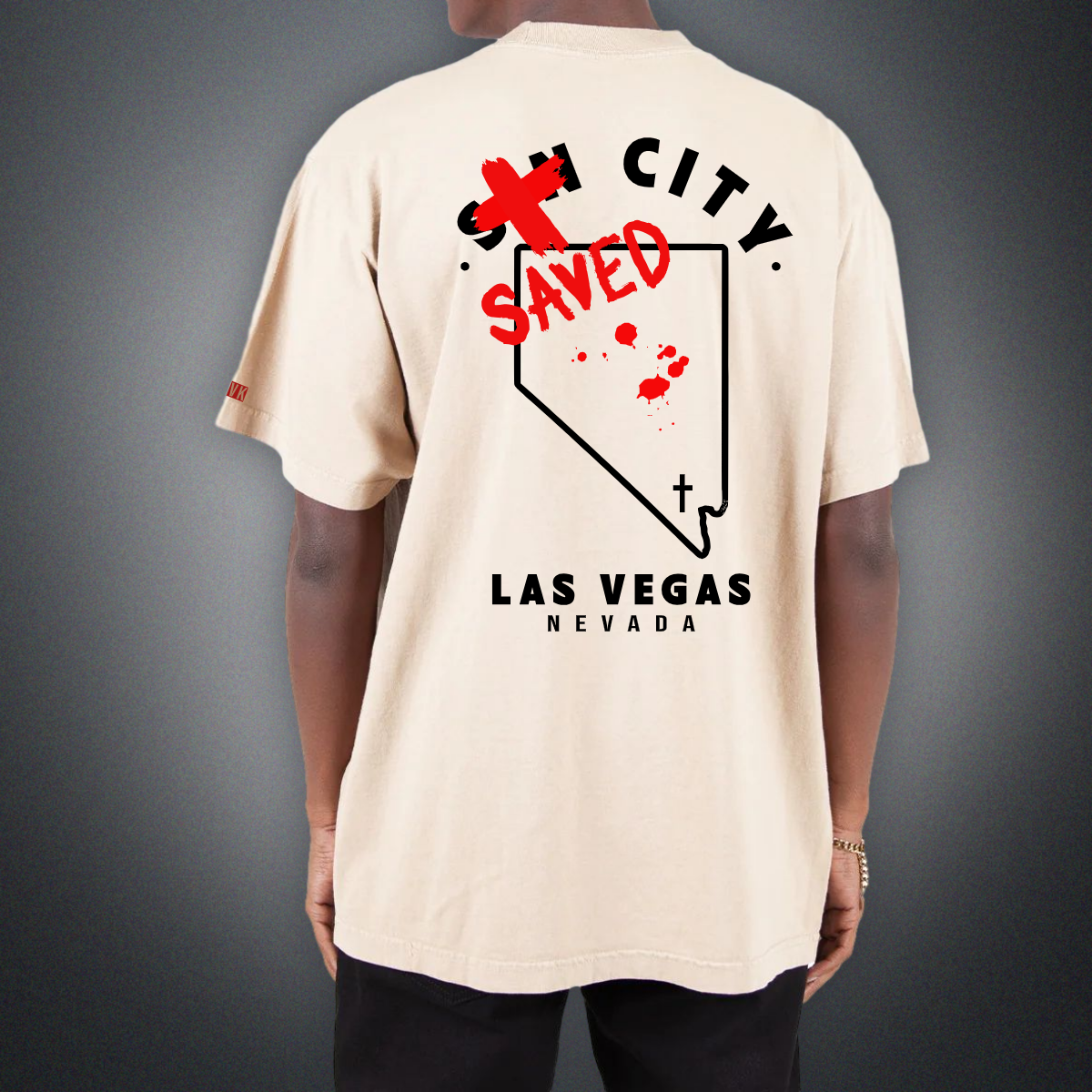 SAVED CITY Garment Dye Tee